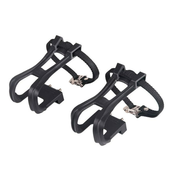 1 Pair Cycle Pedal Non Slip Strap Bike Spinning Cycling Shoe Toe Casing Tie  rf 